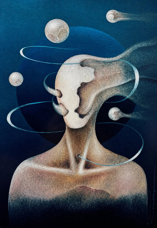 TEMPORALITY - LIMITED EDITION SIGNED PRINT - FRAMED