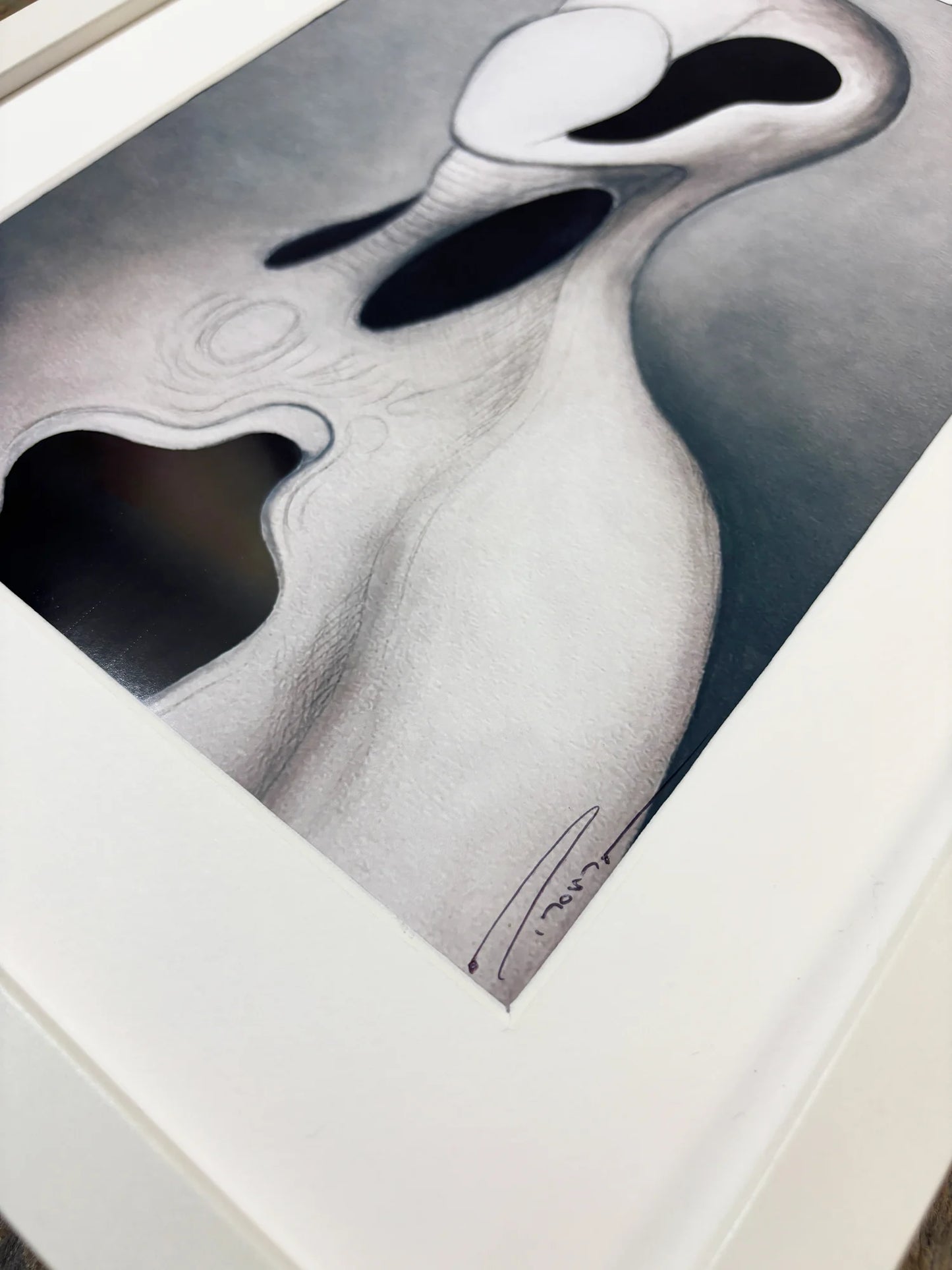 SILENCE - LIMITED EDITION SIGNED PRINT - FRAMED