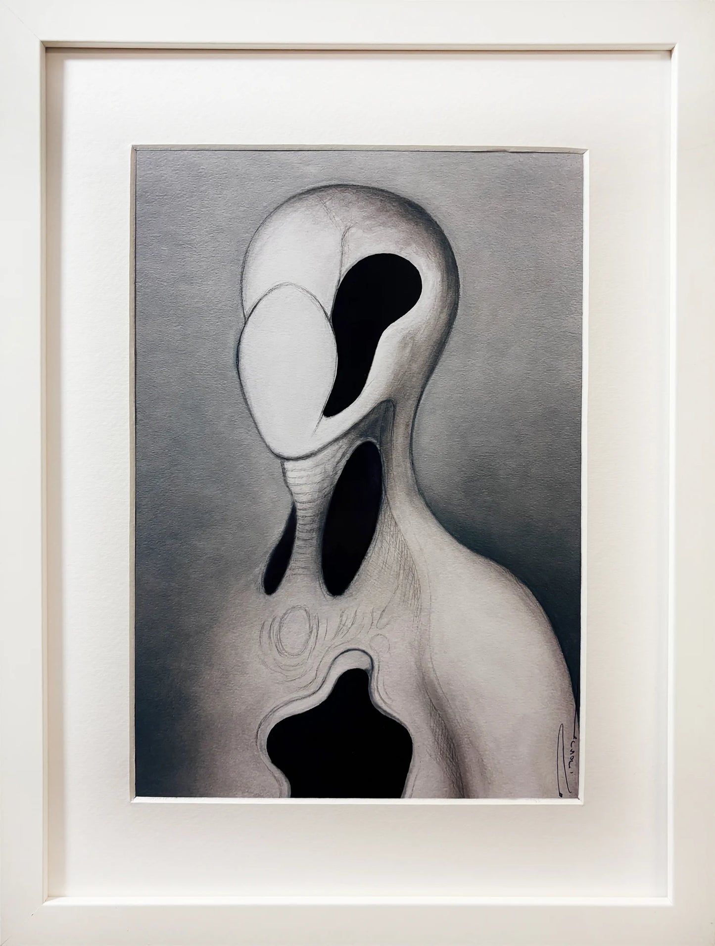 SILENCE - LIMITED EDITION SIGNED PRINT - FRAMED
