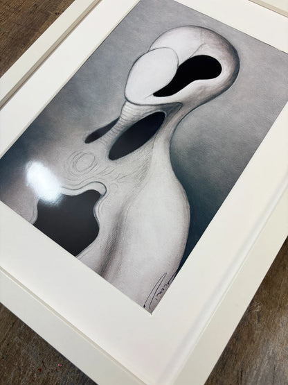 SILENCE - LIMITED EDITION SIGNED PRINT - FRAMED