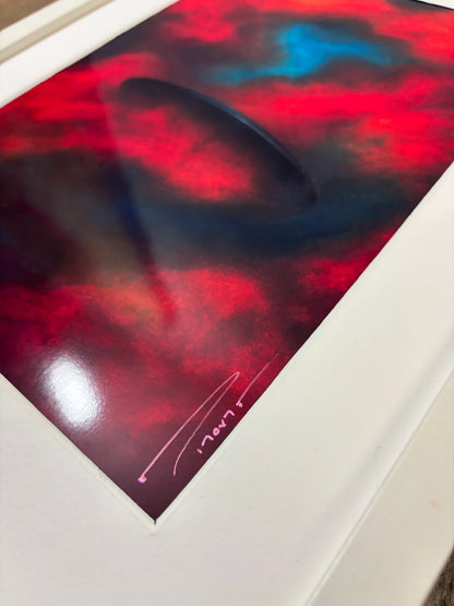 UNIDENTIFIED - LIMITED EDITION SIGNED PRINT - FRAMED