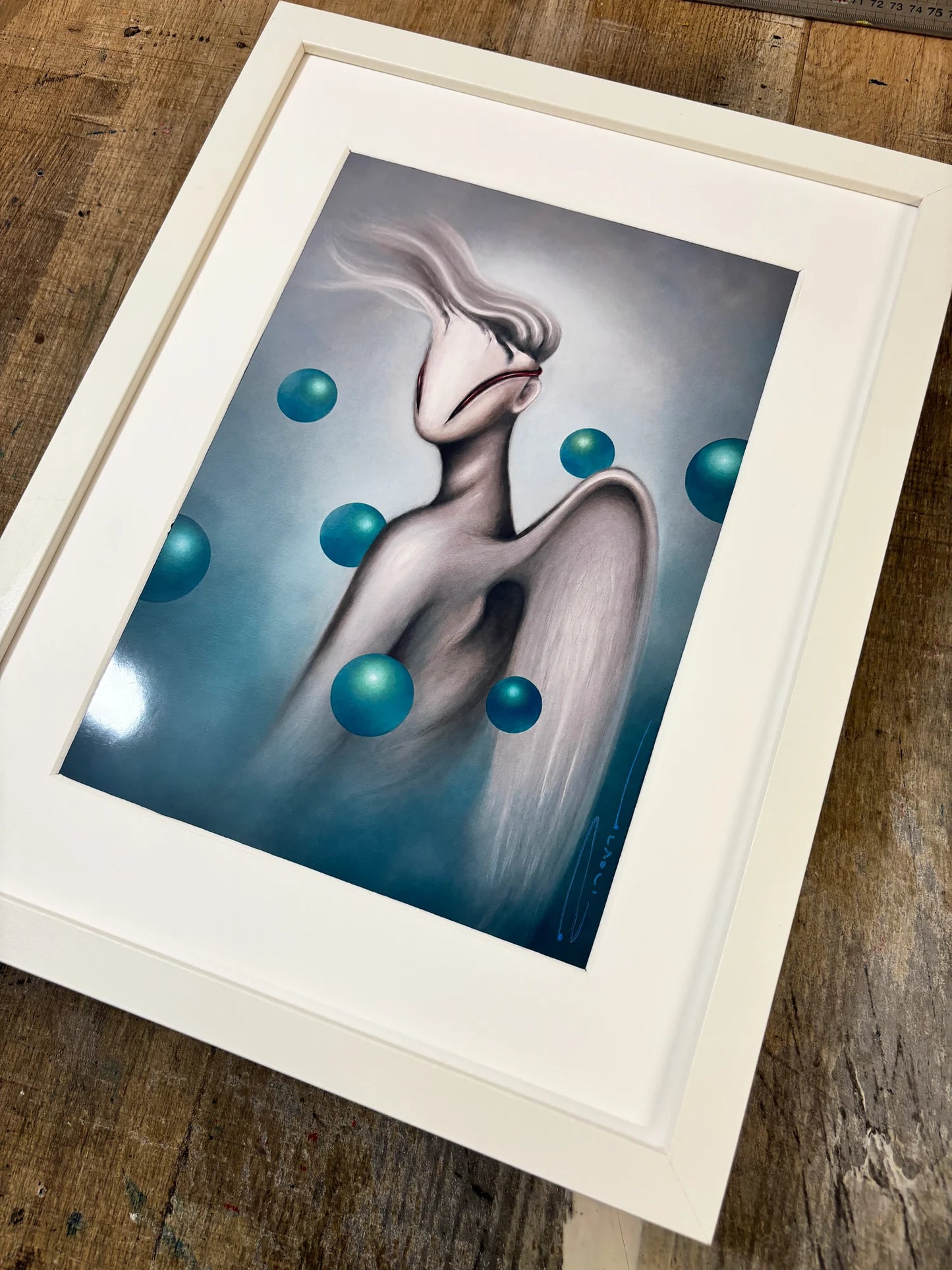 ST. PIERRE - LIMITED EDITION SIGNED PRINT - FRAMED