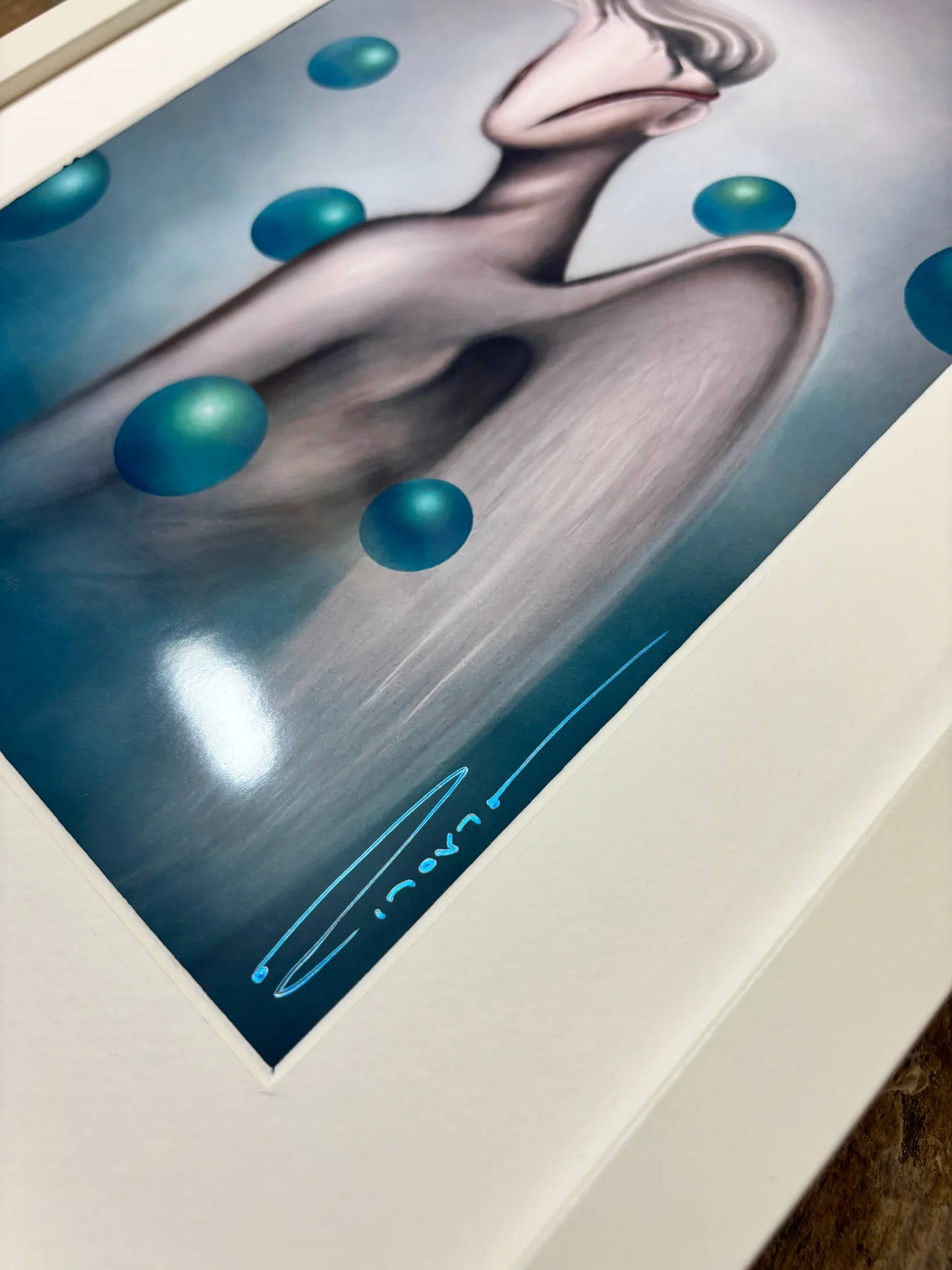 ST. PIERRE - LIMITED EDITION SIGNED PRINT - FRAMED