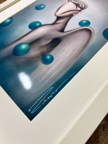 ST. PIERRE - LIMITED EDITION SIGNED PRINT - FRAMED