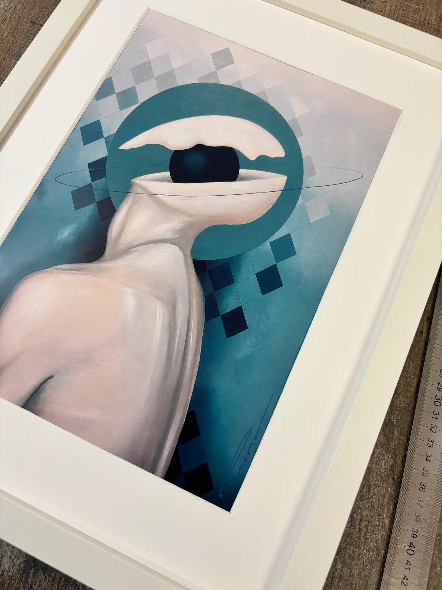MULTIVERSE TRANSITIONER - LIMITED EDITION SIGNED PRINT - FRAMED