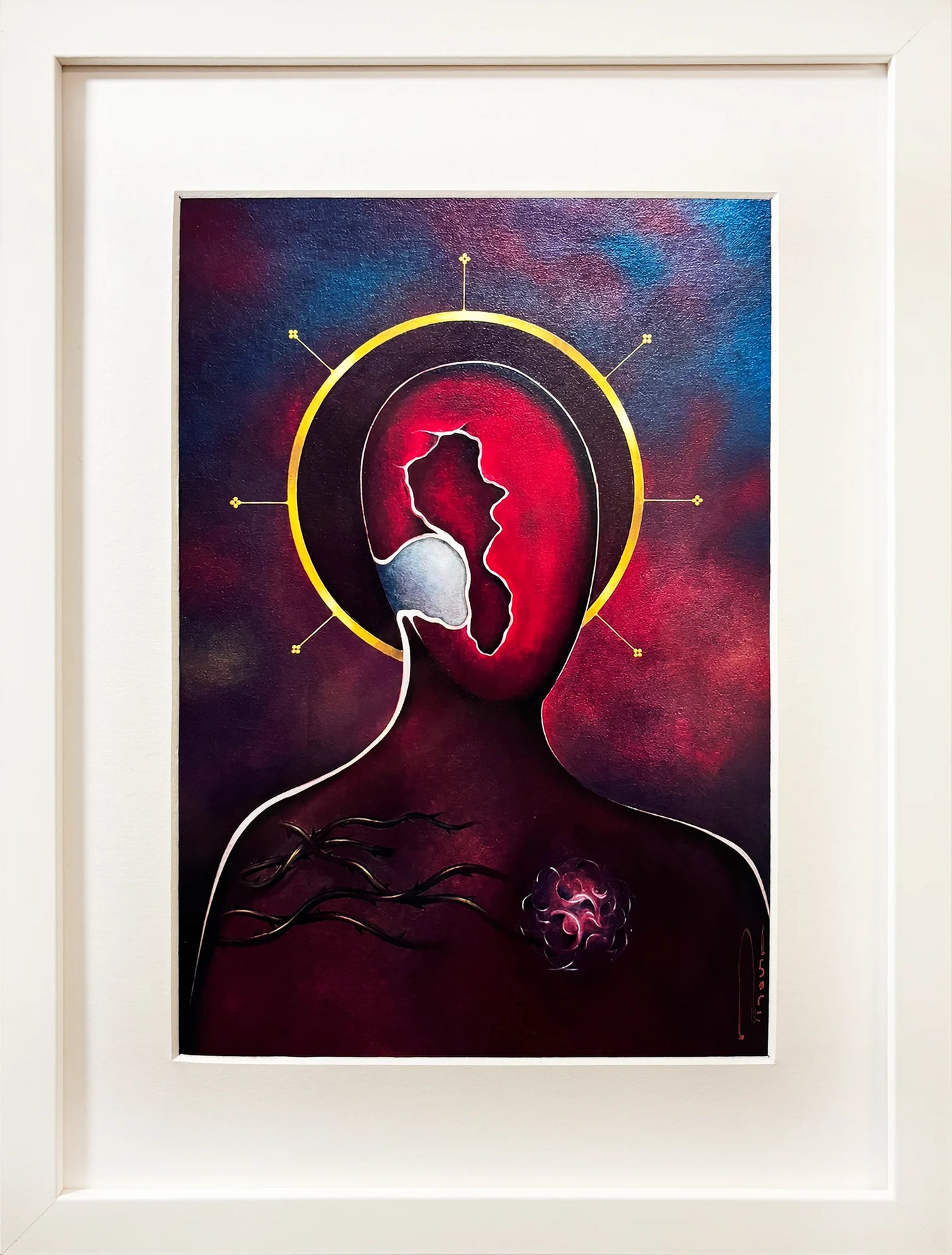 SAVANTIS - LIMITED EDITION SIGNED PRINT - FRAMED