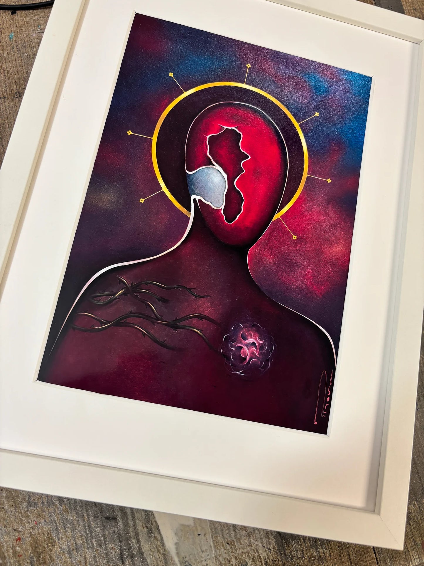 SAVANTIS - LIMITED EDITION SIGNED PRINT - FRAMED