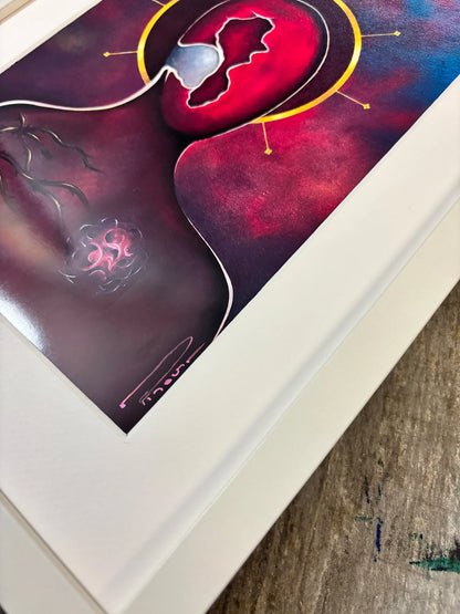 SAVANTIS - LIMITED EDITION SIGNED PRINT - FRAMED