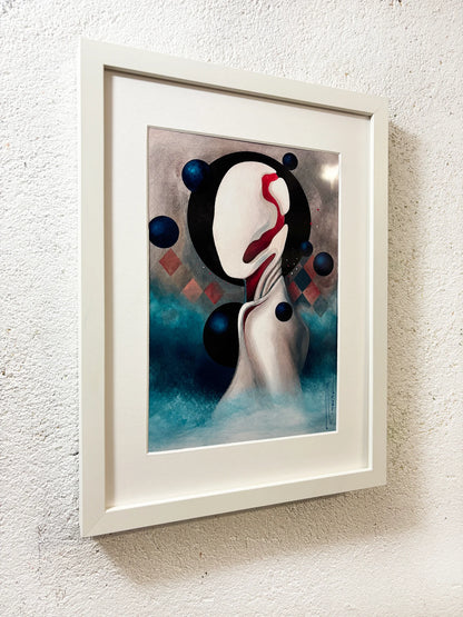 ALIUS - LIMITED EDITION SIGNED PRINT - FRAMED