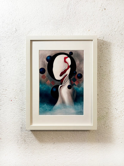 ALIUS - LIMITED EDITION SIGNED PRINT - FRAMED