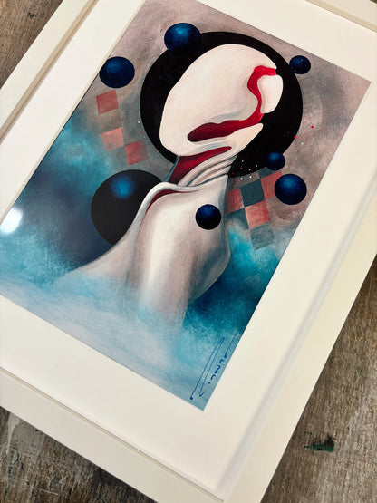 ALIUS - LIMITED EDITION SIGNED PRINT - FRAMED