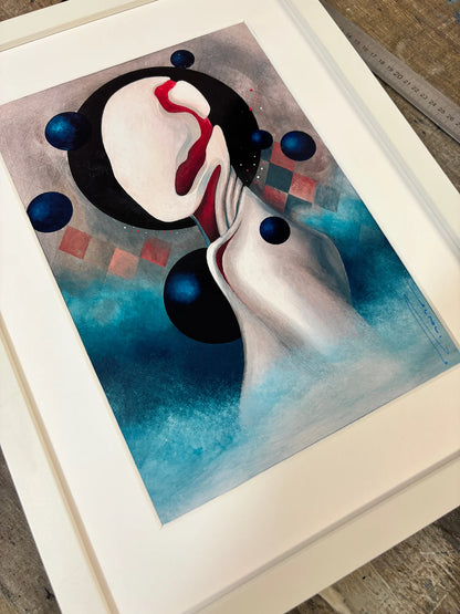 ALIUS - LIMITED EDITION SIGNED PRINT - FRAMED