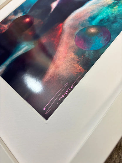 CELESTE - LIMITED EDITION SIGNED PRINT - FRAMED