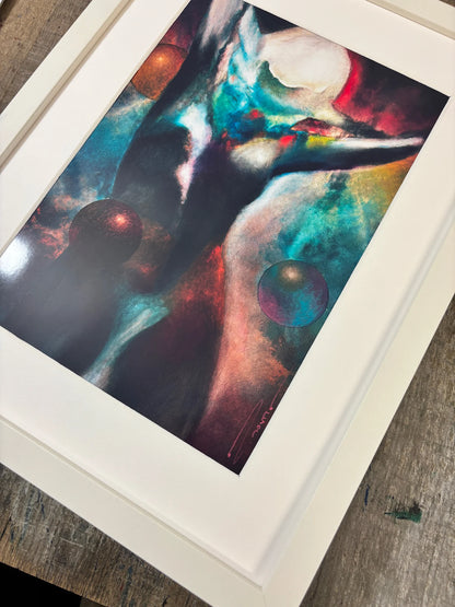 CELESTE - LIMITED EDITION SIGNED PRINT - FRAMED