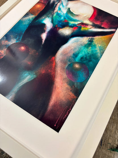CELESTE - LIMITED EDITION SIGNED PRINT - FRAMED