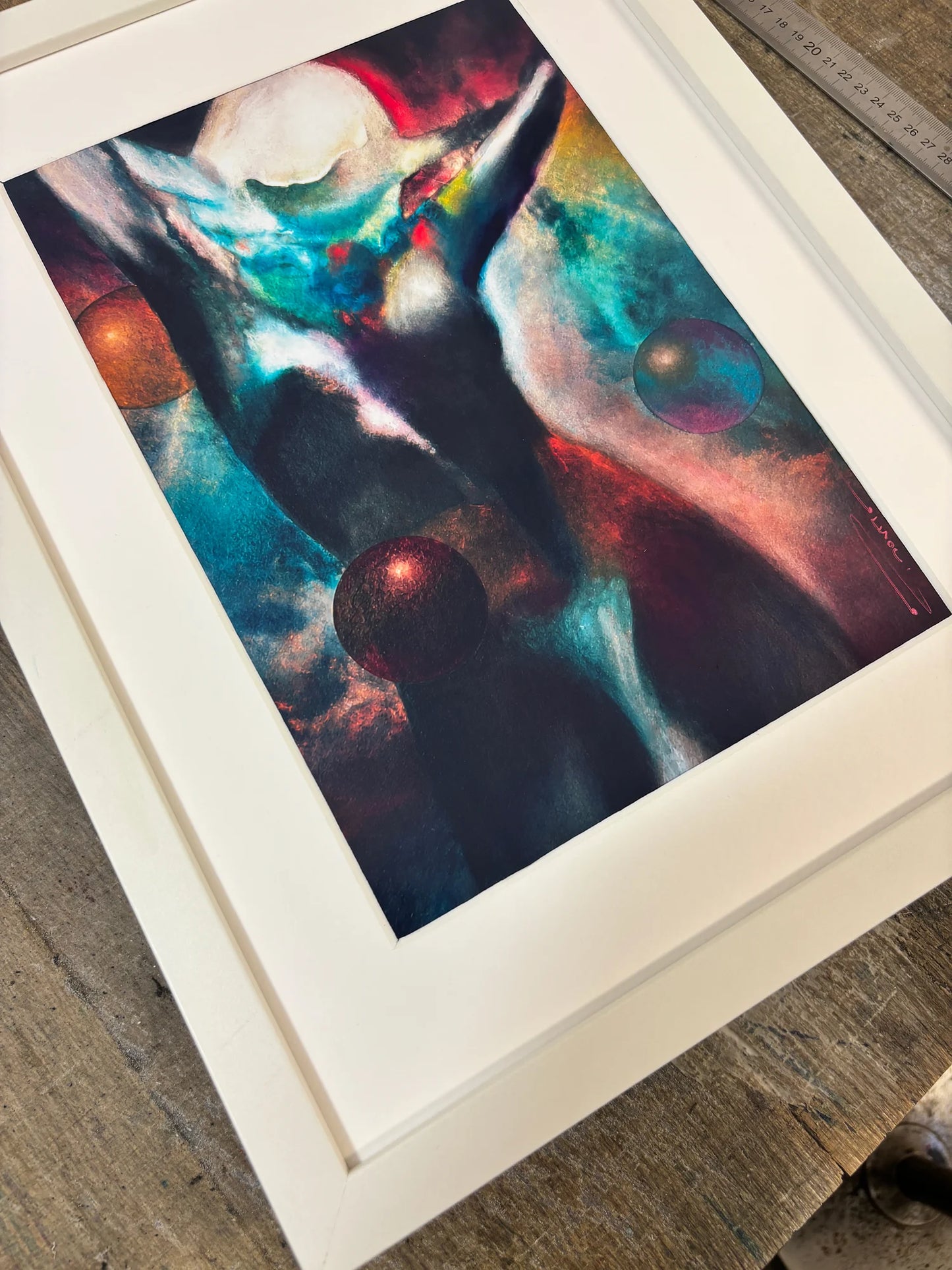 CELESTE - LIMITED EDITION SIGNED PRINT - FRAMED