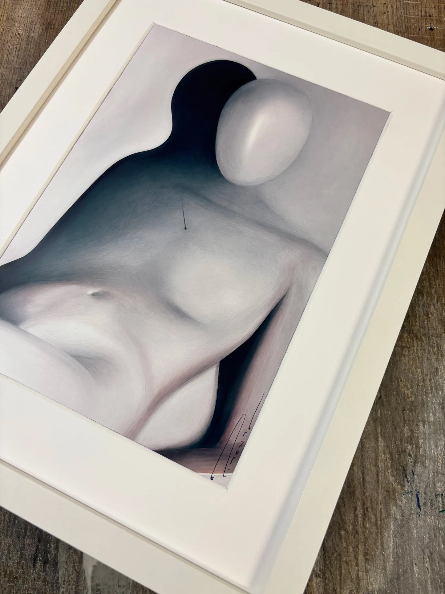 PUNCTURE - LIMITED EDITION SIGNED PRINT - FRAMED