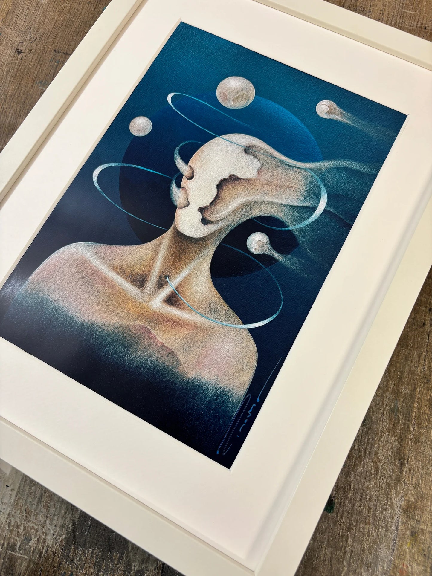 TEMPORALITY - LIMITED EDITION SIGNED PRINT - FRAMED