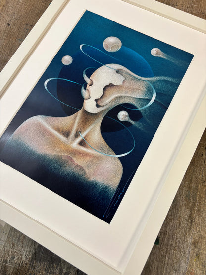 TEMPORALITY - LIMITED EDITION SIGNED PRINT - FRAMED