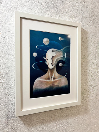 TEMPORALITY - LIMITED EDITION SIGNED PRINT - FRAMED